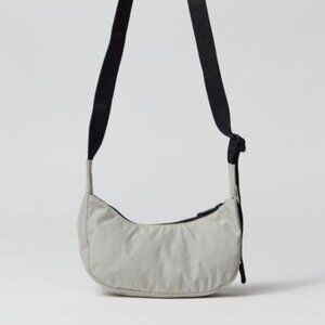 NWT Baggu Mini Crescent Bag - Grey
